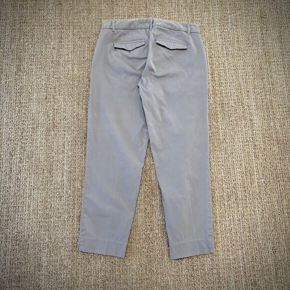 J. Crew Stretch City Fit Cropped Skimmer Pants in Grey, Size 4 - Picture 3 of 10